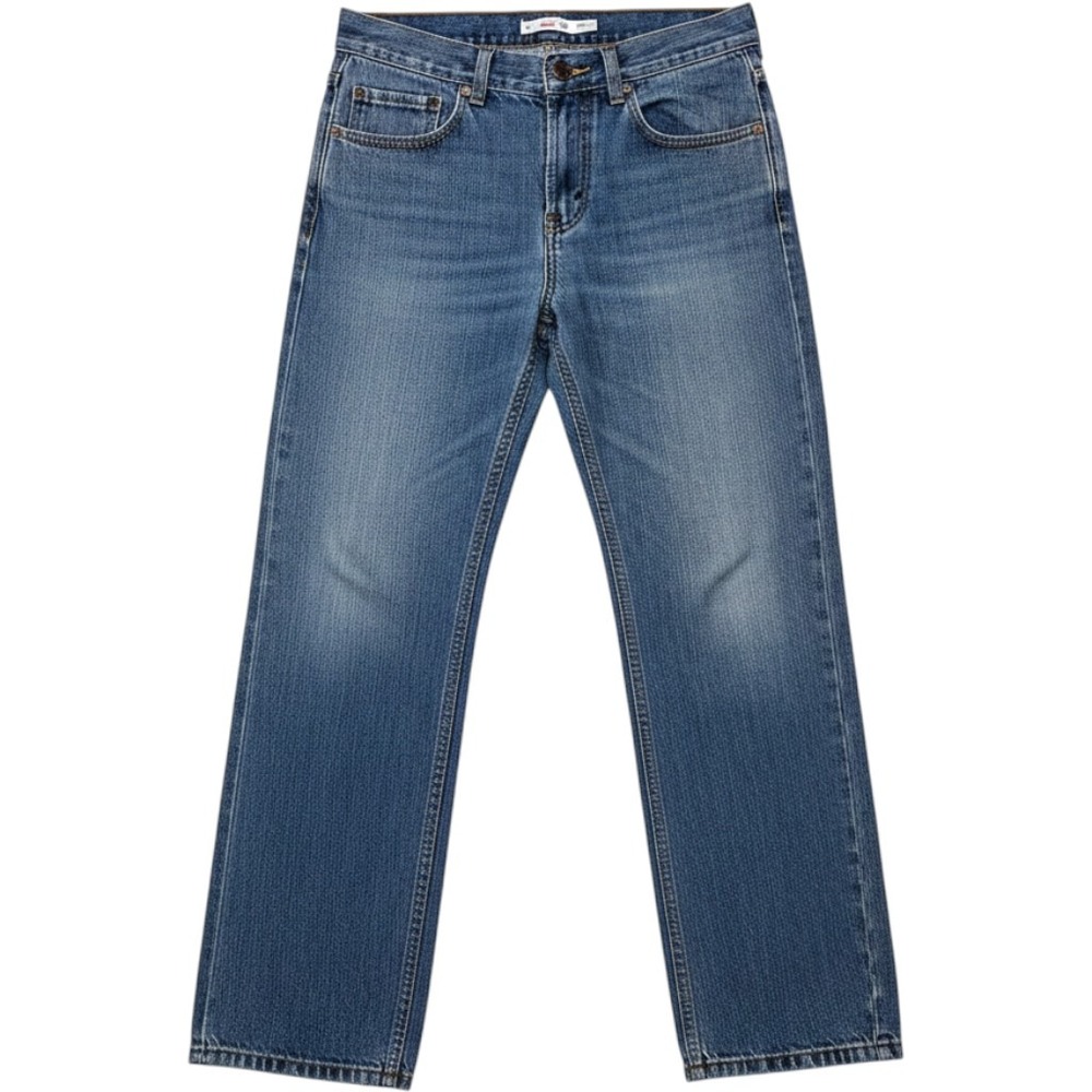 Levis 550 Relaxed Fit Boys Jeans Size 16 Reg Medium Wash Blue Denim 28x28 Rugged